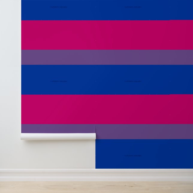 SlipperyJoe's Bisexual Pride Flag colours magenta  Wallpaper (Application)