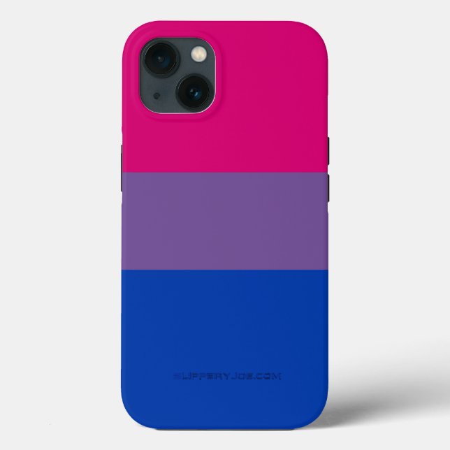 SlipperyJoe's Bisexual Pride Flag lavender-pink bl Case-Mate iPhone Case (Back)