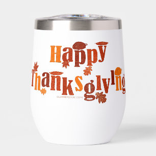 SlipperyJoe's bright festive Thanksgiving graphic