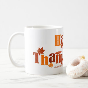 SlipperyJoe's bright festive Thanksgiving graphic  Coffee Mug