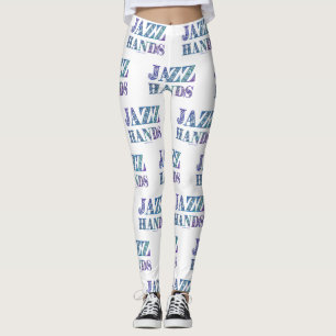 SlipperyJoe's Broadway musical Jazz Hands queer ca Leggings