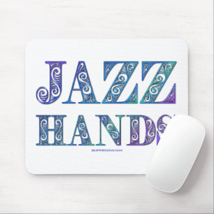 SlipperyJoe's broadway musical Jazz Hands queer ca Mouse Pad