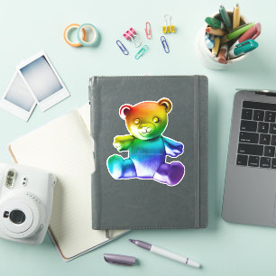 SlipperyJoe's brushed metal teddy bear smooth grad