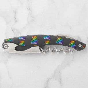 SlipperyJoe's brushed metal teddy bear smooth grad Corkscrew