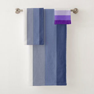 SlipperyJoe's Butch Lesbian Pride Flag represent b Bath Towel Set