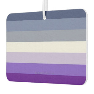 SlipperyJoe's Butch Lesbian Pride Flag represent b Car Air Freshener