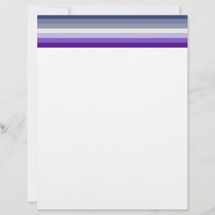 SlipperyJoe's Butch Lesbian Pride Flag represent b Custom Letterhead