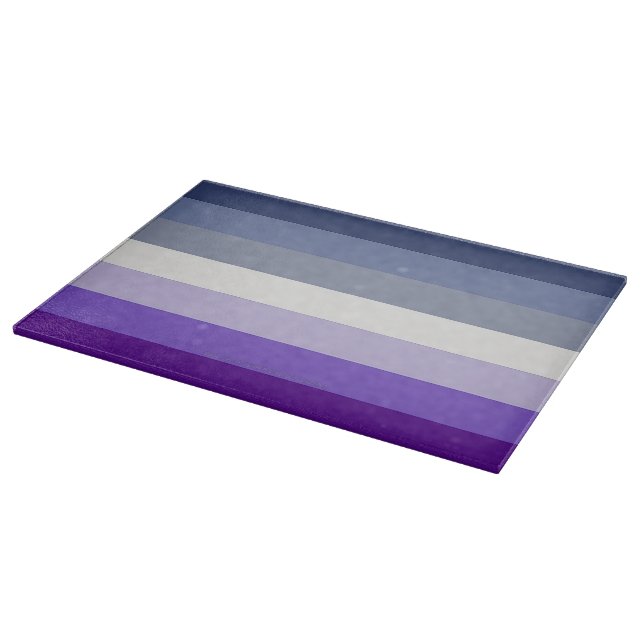 SlipperyJoe's Butch Lesbian Pride Flag represent b Cutting Board (Corner)