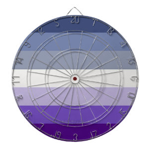 SlipperyJoe's Butch Lesbian Pride Flag represent b Dartboard