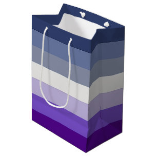 SlipperyJoe's Butch Lesbian Pride Flag represent b Medium Gift Bag