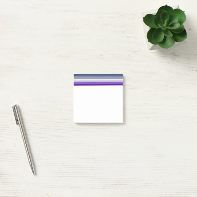 SlipperyJoe's Butch Lesbian Pride Flag represent b Post-it Notes (Office)