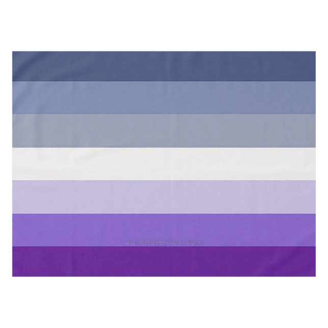 SlipperyJoe's Butch Lesbian Pride Flag represent b Tablecloth (Front (Horizontal))