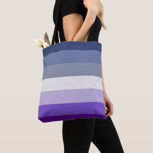 SlipperyJoe's Butch Lesbian Pride Flag represent b Tote Bag