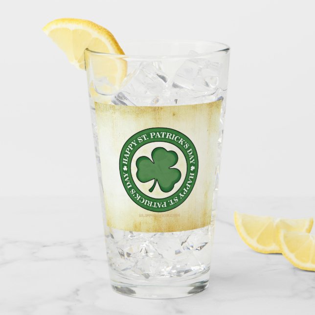 SlipperyJoe's celebrating Saint Patrick's Day Iris Glass (Front Ice)