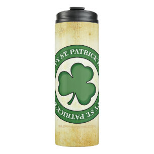 SlipperyJoe's celebrating Saint Patrick's Day Iris Thermal Tumbler
