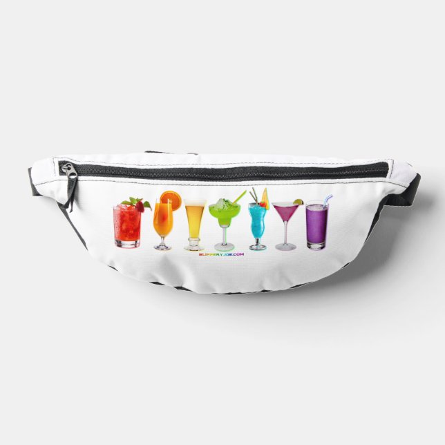SlipperyJoe's cheers alcohol cocktails LGBTQIA gay Bum Bags (Lay Down)