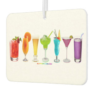 SlipperyJoe's cheers alcohol cocktails LGBTQIA gay Car Air Freshener