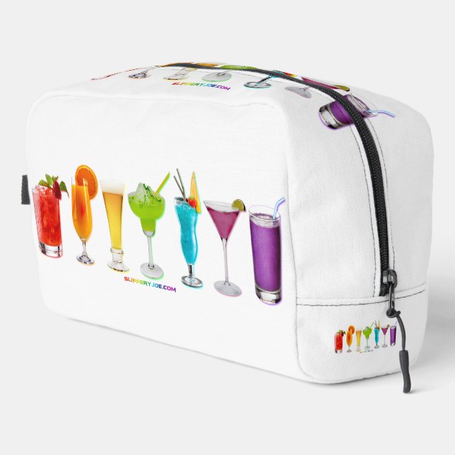 SlipperyJoe's cheers alcohol cocktails LGBTQIA gay Dopp Kit (Right Corner)