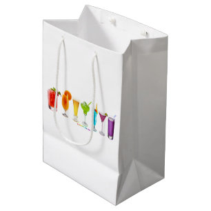 SlipperyJoe's cheers alcohol cocktails LGBTQIA gay Medium Gift Bag