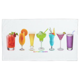 SlipperyJoe's cheers alcohol cocktails LGBTQIA gay Pillowcase