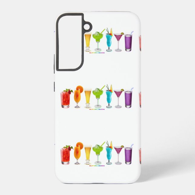 SlipperyJoe's cheers alcohol cocktails LGBTQIA gay Samsung Galaxy S22+ Case (Back)