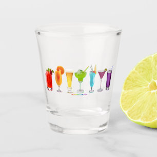 SlipperyJoe's cheers alcohol cocktails LGBTQIA gay Shot Glass