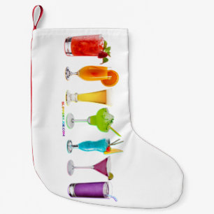 SlipperyJoe's cheers alcohol cocktails LGBTQIA gay Small Christmas Stocking