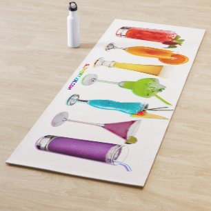SlipperyJoe's cheers alcohol cocktails LGBTQIA gay Yoga Mat