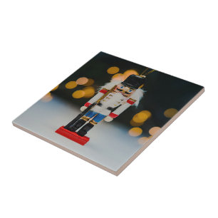 SlipperyJoe's Christmas classic nutcracker ornamen Ceramic Tile
