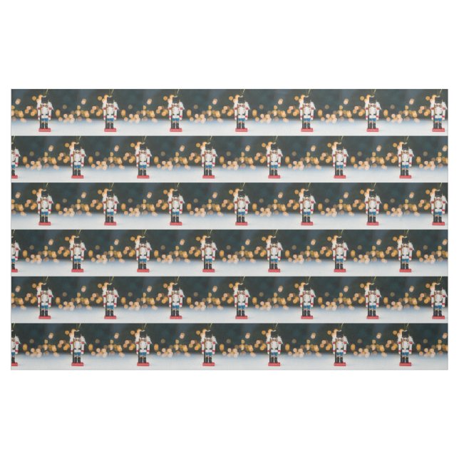 SlipperyJoe's Christmas classic nutcracker ornamen Fabric (Yard)
