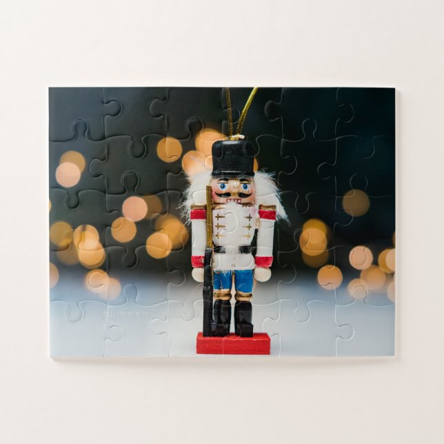 SlipperyJoe's Christmas classic nutcracker ornamen Jigsaw Puzzle (Horizontal)