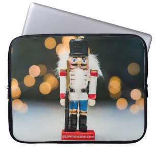 SlipperyJoe's Christmas classic nutcracker ornamen Laptop Sleeve