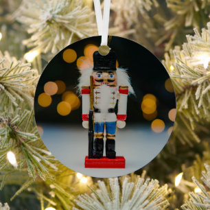 SlipperyJoe's Christmas classic nutcracker ornamen Metal Tree Decoration