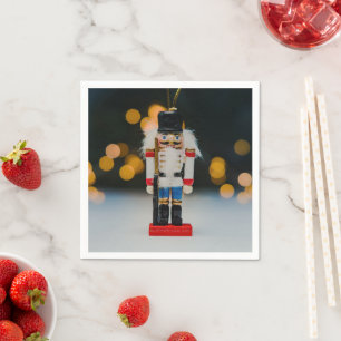 SlipperyJoe's Christmas classic nutcracker ornamen Napkin