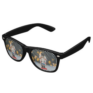 SlipperyJoe's Christmas classic nutcracker ornamen Retro Sunglasses