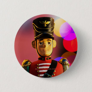SlipperyJoe's Christmas classic toy soldier friend 6 Cm Round Badge