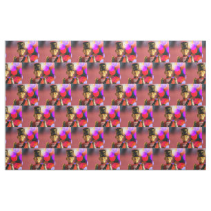 SlipperyJoe's Christmas classic toy soldier friend Fabric
