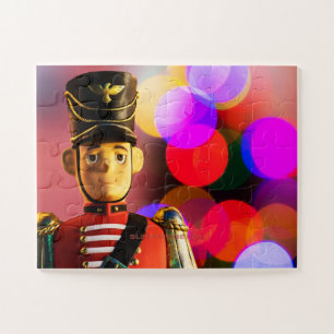 SlipperyJoe's Christmas classic toy soldier friend Jigsaw Puzzle