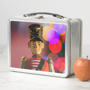 SlipperyJoe's Christmas classic toy soldier friend Metal Lunch Box