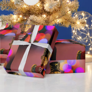 SlipperyJoe's Christmas classic toy soldier friend Wrapping Paper