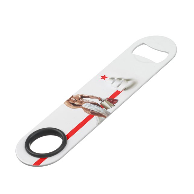 SlipperyJoe's Christmas shopping white paper spira (Back Angled)