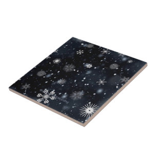 SlipperyJoe's Christmas winter magical peaceful at Ceramic Tile