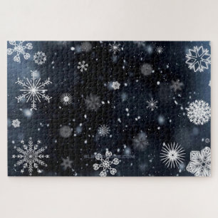 SlipperyJoe's Christmas winter magical peaceful at Jigsaw Puzzle