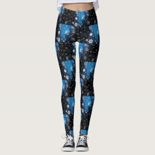 SlipperyJoe's Christmas winter magical peaceful at Leggings