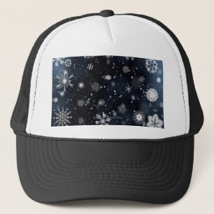 SlipperyJoe's Christmas winter magical peaceful at Trucker Hat