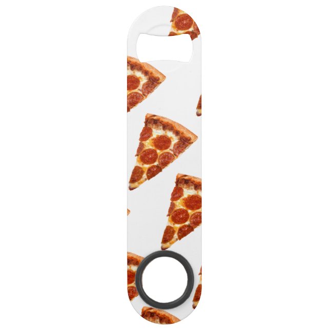 SlipperyJoe's classic pepperoni pizza slice melted (Front)