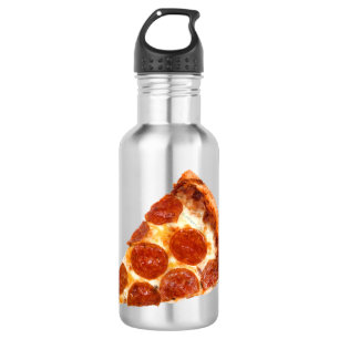 SlipperyJoe's classic pepperoni pizza slice melted 532 Ml Water Bottle