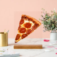 SlipperyJoe's classic pepperoni pizza slice melted