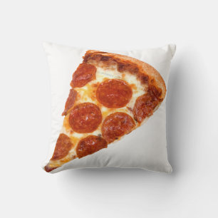 SlipperyJoe's classic pepperoni pizza slice melted Cushion