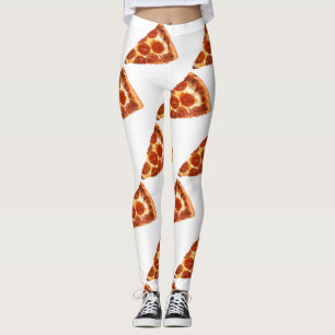 SlipperyJoe's classic pepperoni pizza slice melted Leggings